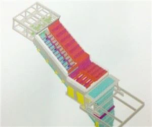 Incinerator de deșeuri în două etape